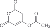 Acetic acid, 2,6-dioxo-3,6-dihydro-2H-pyran-4-yl ester
